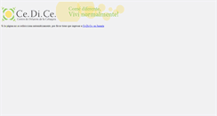 Desktop Screenshot of cedice.com.ar